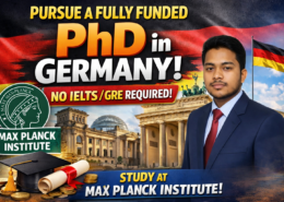 Pursue a Fully Funded PhD in Germany: No IELTS/GRE Required at Max Planck Institute