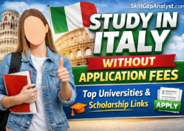 Study in Italy Without Application Fees: List of Italian Universities & Scholarship Application Link